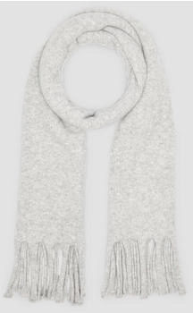 S.Oliver Gestrickter Schal mit Fransen (2159088) grau