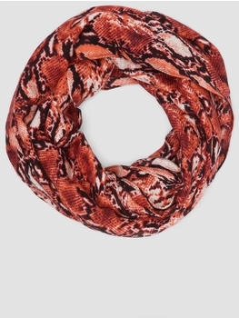 S.Oliver Loop-Schal mit All-over-Print in Schlangenoptik (2157773) orange