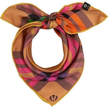 Fraas Halstuch Damen Nickituch Damen mit Plaid-Muster 51 x 51 cm Rabbit (612008-181)