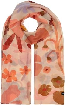 Fraas Geblümte Stola 65 x 180 cm Schal Pearl Powder (633023-073)