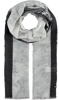 Fraas Damen Paisley-Schal in Pastelltönen 180 x 50 cm White (602032-010)