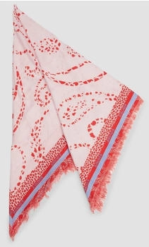s.Oliver Schal aus Viskosemix mit Artwork ONESIZE Rosa 2164813.41D1.ONESIZE