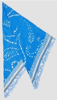 s.Oliver Schal aus Viskosemix mit Artwork ONESIZE blau 2164813.55D1.ONESIZE