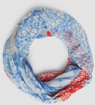 s.Oliver Snood mit All-over-Print ONESIZE blau|mehrfarbig 2164807.50D2.ONESIZE