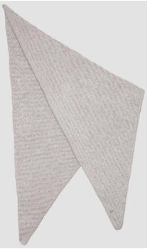 s.Oliver Triangel-Schal mit Strickmuster 1 grau 2158718.9400.1