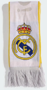 Adidas Real Madrid Heimschal White / Bold Gold / Light Solid Grey 1 Größe