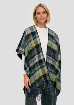 s.Oliver Poncho mit Fransen 1 Blau 2140510.67N8.1