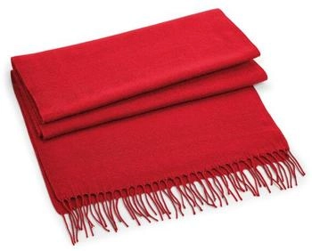 Beechfield Classic Woven Scarf Rot (BC500CRED)