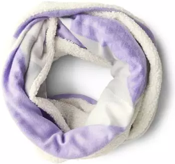 Cecil Damen Loop-Schal mit Teddy Details Beige (B57264833140A)