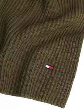 Tommy Hilfiger Flag Schal mit Kaschmir (AM0AM12847) olive