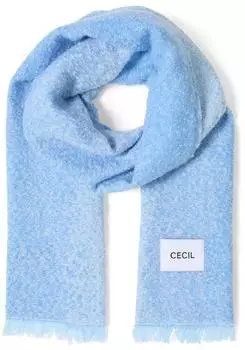 Cecil Damen Jacquard Schal Blau (B57303037372A)