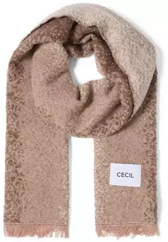 Cecil Damen Jacquard Schal Beige (B57303037570A)