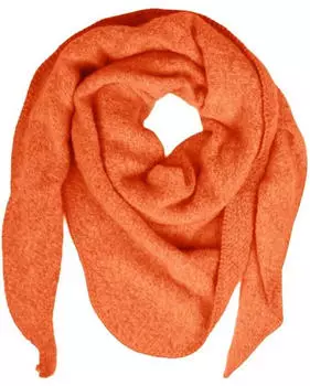 Capelli Modeschal Feinstrick orange
