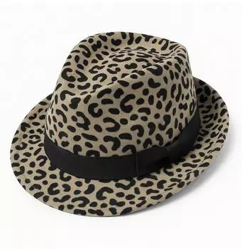 Collezione Alessandro Fedora Leo Modern braun