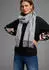 Laura Scott Schal hellgrau melange 70x180