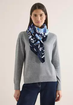 Cecil Damen Gemustertes Tuch Blau (CCB57306535512A)