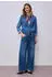 Street One Frauen Nicki Tuch im Satin-Look mit Animal Print Braun (A57310537276A)