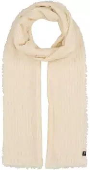 Fraas Damen Stola leicht mit glänzenden Nadelstreifen 95 x 190 cm 100% Polyester Butter Cream (602063-023)