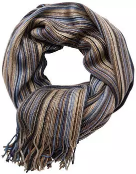 CASAMODA Schal gestreift beige