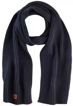 Camel Active Herren Schal aus einem Baumwoll-Kaschmir-Mix (407500-4V50) night blue