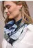 Street One Frauen Loop-Schal aus Modal mit Mustermix Blau (A57310637319A)