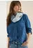 Cecil Damen Loop Schal mit Leo-Streifen Blau (CCB57297337196A)