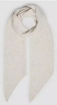 s.Oliver Weicher Strickschal mit geschrägten Abschlüssen beige 2173760.81W2.