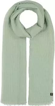 Fraas Damen Stola leicht mit glänzenden Nadelstreifen 95 x 190 cm 100% Polyester Powder Mint (602063-615)