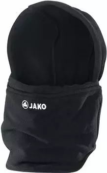 JAKO Neckwarmer mit Mütze schwarz (1293-08)