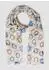 s.Oliver Leichter Schal mit Smiley-Print pink mehrfarbig 2178434.41B8.