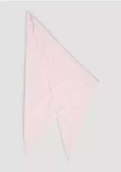 s.Oliver Quadratischer Schal aus Baumwolle-Viskose-Mix mit Ornamentmuster pink 2175294.4116.