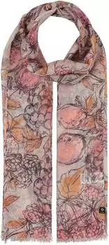 Fraas Damen Sustainability Edition recyceltes Polyester Früchte Print 50 x 180 cm Blossom (640071-412)