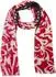 Street One Frauen Schal aus Modal mit floralem Muster Rot (A57309237504A)