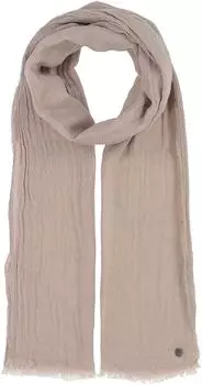 Fraas Herren Doubleface Krepp-Optik unisex 100% Baumwolle 40 x 180 cm Beige (627233-170)