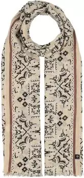 Fraas Damen Paisley 100% Baumwolle 50 x 180 cm leicht für Blazer und elegantes Outfit Butter Cream (609054-023)