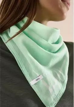 Cecil Damen Bandana mit Tape-Detail in Grün Gr: One size (CCB57313527671A)