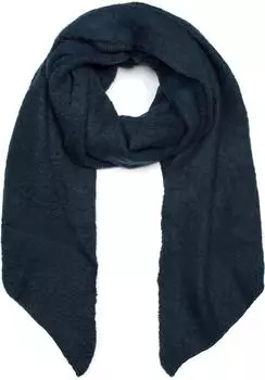 styleBREAKER XXL-Schal asymmetrisch, Viskose, dunkelblau, Damen (21684356-0)