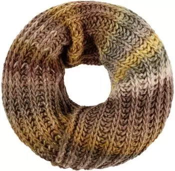 Lierys Jasila Loopschal Strick, oliv (One Size)