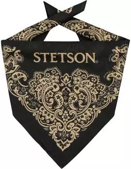 Stetson Bandana Paisley, schwarz, Unisex