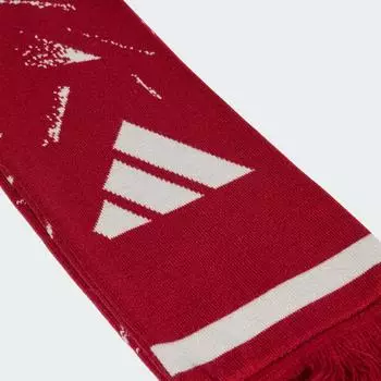 Adidas Liverpool FC Schal, active maroon/wei&szlig;, Unisex (KQ5144)