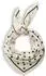 Opus Plissiertes Satintuch mit Polka Dot Print, light cotton