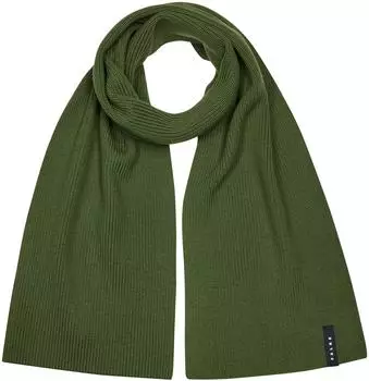 Falke Schal Schurwolle, unisex, oliv (170x25cm)