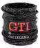 Brisa Multifunktionstuch GTI Design, Sechseck, schwarz, Unisex (GTIBD01)