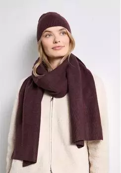 Street One Langer Feinstrickschal, unifarben, rustic rouge (OP_Longscarf_Fine Knit Set)
