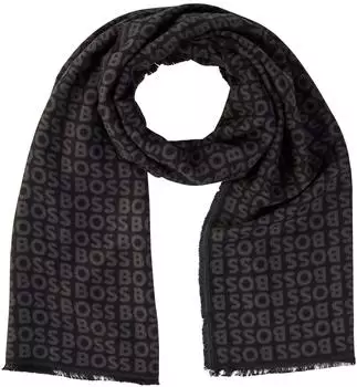Hugo Boss Tadic Schal schwarz/grau, Damen (50518661-001-ONESI)