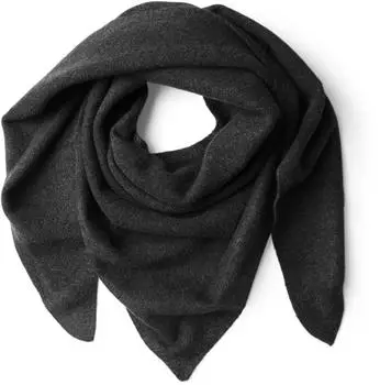 Street One Dreieckstuch Feinstrick, anthracite melange, One Size