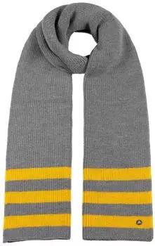 Hammaburg Stripes Strickschal gelb