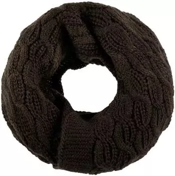 Seeberger Hats Vesina Loopschal, gestrickt, dunkelbraun (Vesina)