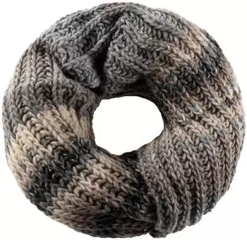 Lierys Jasila Loopschal grau, One Size