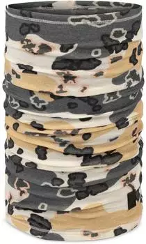 Buff Merino Lightweight Digital Prints Schlauchtuch, beige (Ugal Multi)